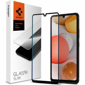 Spigen Glas.Tr Slim Full Cover üvegfólia Samsung Galaxy A42 5G, fekete (AGL02305) kép