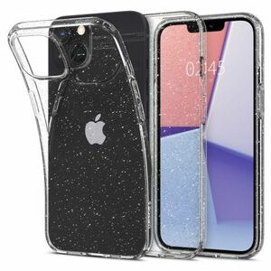 Spigen Liquid Crystal szilikon tok iPhone 13, glitter átlátszó (ACS03516) kép