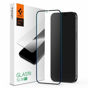 Spigen Glas.Tr Slim Full Cover üvegfólia iPhone 12 Pro Max, fekete kép