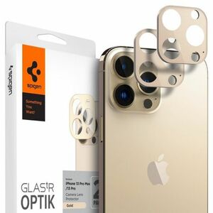 Spigen Optik.Tr 2x üvegfólia kamerára iPhone 13 Pro / 13 Pro Max, arany kép