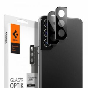 Spigen Optik.Tr 2x üvegfólia kamerára Samsung Galaxy S22 / S22 Plus, fekete kép