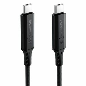 Spigen Powerarc kábel USB-C / USB-C PD 100W 2A 1m, fekete kép