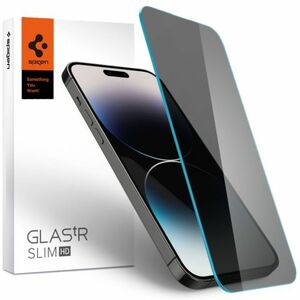 Spigen Glas.Tr Slim Privacy üvegfólia iPhone 14 Pro Max kép