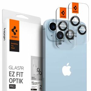 Spigen Optik.Tr 2x üvegfólia kamerára iPhone 14/14 Plus, fekete (AGL05213) kép