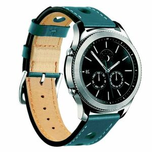 BStrap Leather Italy szíj Huawei Watch GT/GT2 46mm, dark teal (SSG009C0403) kép