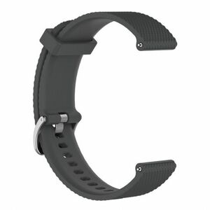 BStrap Silicone Bredon szíj Huawei Watch GT/GT2 46mm, dark gray (SHU001C06) kép
