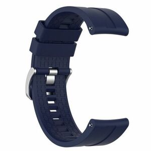 BStrap Silicone Cube szíj Huawei Watch GT 42mm, dark blue (SHU004C04) kép