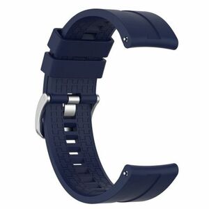 BStrap Silicone Cube szíj Huawei Watch GT/GT2 46mm, dark blue (SHU004C0412) kép