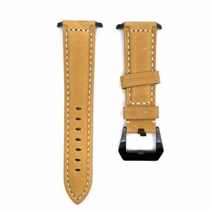 BStrap Leather Lux szíj Apple Watch 42/44/45mm, black/brown (SAP011C06) kép