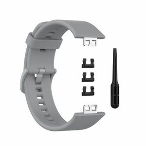 BStrap Silicone szíj Huawei Watch Fit, gray (SHU005C08) kép