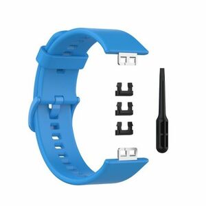 BStrap Silicone szíj Huawei Watch Fit, blue (SHU005C09) kép