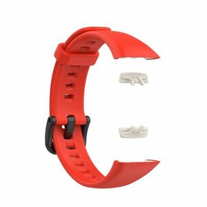 BStrap Silicone szíj Honor Band 6 / Huawei Band 6, red (SHO003C03) kép