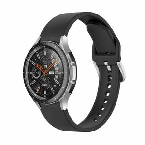 Bstrap Silicone szíj Samsung Galaxy Watch 4 / 5 / 5 Pro / 6, black (SSG017C01) kép