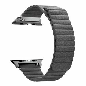 BStrap Leather Loop szíj Apple Watch 42/44/45mm, Gray (SAP010C15) kép