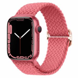 BStrap Elastic Nylon szíj Apple Watch 38/40/41mm, bright pink (SAP013C05) kép