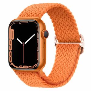 BStrap Elastic Nylon szíj Apple Watch 38/40/41mm, orange (SAP013C09) kép