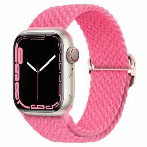 BStrap Elastic Nylon szíj Apple Watch 42/44/45mm, starlight pink (SAP013C49) kép