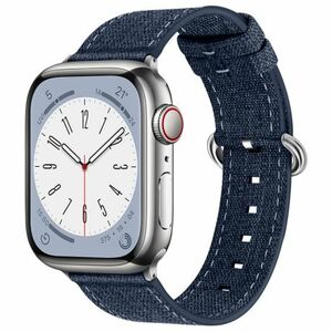 BStrap Denim szíj Apple Watch 42/44/45mm, royal blue (SAP015C11) kép
