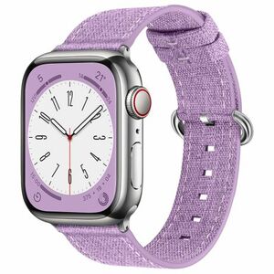BStrap Denim szíj Apple Watch 42/44/45mm, purple (SAP015C14) kép