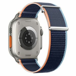 BStrap Velcro Nylon szíj Apple Watch 38/40/41mm, navy blue (SAP016C04) kép