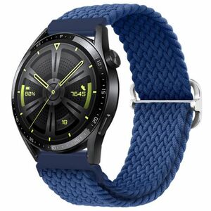 BStrap Elastic Nylon szíj Huawei Watch GT2 42mm, cold blue (SSG024C0307) kép