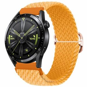 BStrap Elastic Nylon szíj Huawei Watch GT 42mm, orange (SSG025C0702) kép