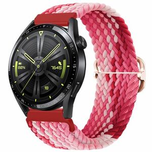 BStrap Elastic Nylon szíj Huawei Watch GT 42mm, strawberry (SSG025C1102) kép