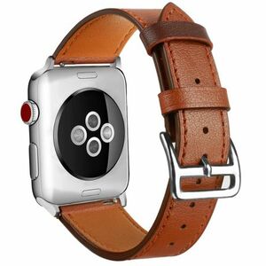 BStrap Leather Rome szíj Apple Watch 38/40/41mm, Brown (SAP002C03) kép