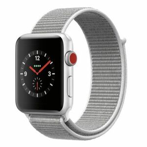 BStrap Nylon szíj Apple Watch 38/40/41mm, Silver (SAP005C08) kép