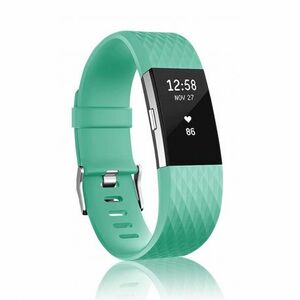 BStrap Silicone Diamond (Small) szíj Fitbit Charge 2, teal (SFI002C29) kép