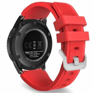 BStrap Silicone Sport szíj Huawei Watch 3 / 3 Pro, red (SSG006C1811) kép