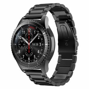 BStrap Stainless Steel szíj Huawei Watch GT 42mm, black (SSG007C0102) kép