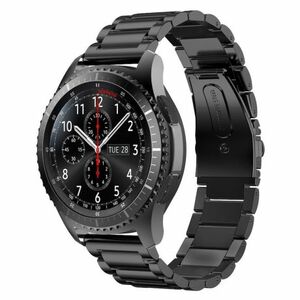 BStrap Stainless Steel szíj Huawei Watch GT/GT2 46mm, black (SSG007C0112) kép