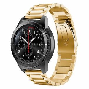 BStrap Stainless Steel szíj Samsung Galaxy Watch 3 45mm, gold (SSG007C0201) kép
