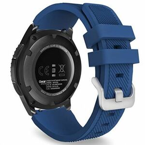 BStrap Silicone Sport szíj Huawei Watch GT 42mm, dark blue (SSG006C0602) kép