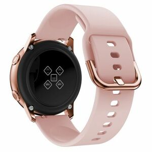 Bstrap Silicone szíj Samsung Galaxy Watch Active 2 40/44mm, sand pink (SSG002C06) kép
