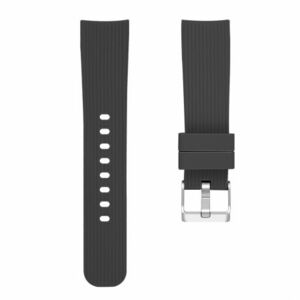 Bstrap Silicone Line (Large) szíj Samsung Galaxy Watch Active 2 40/44mm, black (SSG003C02) kép