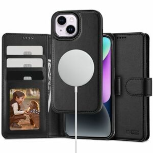 Tech-Protect Wallet MagSafe könyv tok iPhone 15, fekete kép