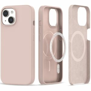 Tech-Protect Silicone MagSafe tok iPhone 15 Plus, rózsaszín kép