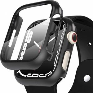 Tech-Protect Defense 360 tok üvegfóliával Apple Watch 7 45mm, fekete kép