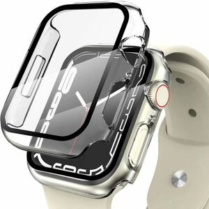 Tech-Protect Defense 360 tok üvegfóliával Apple Watch 7 41mm, átlátszó kép