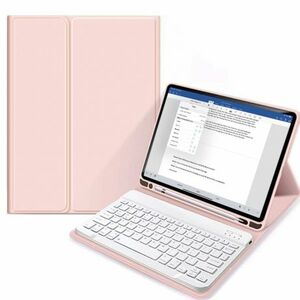 Tech-Protect SC Pen tok billentyűzettel iPad 10.2 2019 / 2020 / 2021, rózsaszín (TEC920950) kép