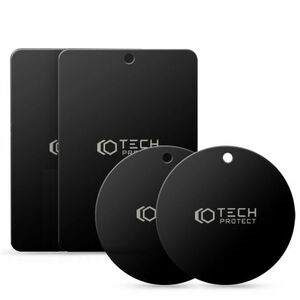 Tech-Protect Metal Plate fém lap 4db, fekete kép