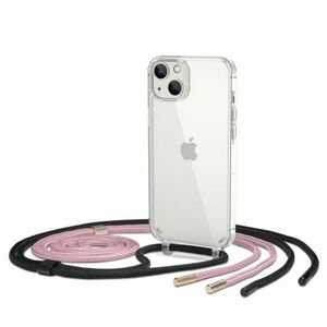Tech-Protect FlexAir Chain tok iPhone 14 Plus, fekete/rózsaszín kép