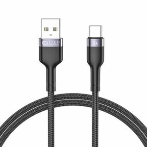 Tech-Protect Ultraboost kábel USB / USB-C 3A 1m, fekete kép