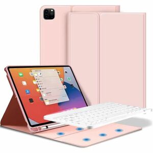 Tech-Protect SC Pen tok billentyűzettel iPad Pro 11'' 2020 / 2021 / 2022, rózsaszín (TEC929186) kép