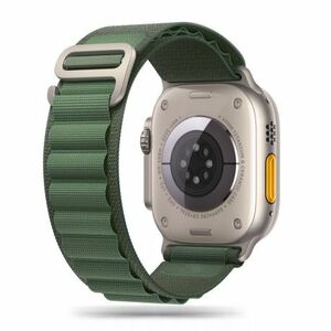 Tech-Protect Nylon szíj Apple Watch 38/40/41mm, military green kép