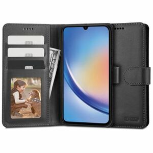 Tech-Protect Wallet könyv tok Samsung Galaxy A34 5G, fekete kép
