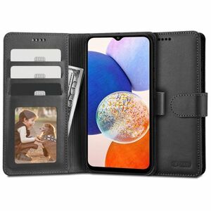 Tech-Protect Wallet könyv tok Samsung Galaxy A14 4G / 5G, fekete kép