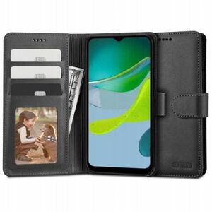 Tech-Protect Wallet könyv tok Motorola Moto E13, fekete kép